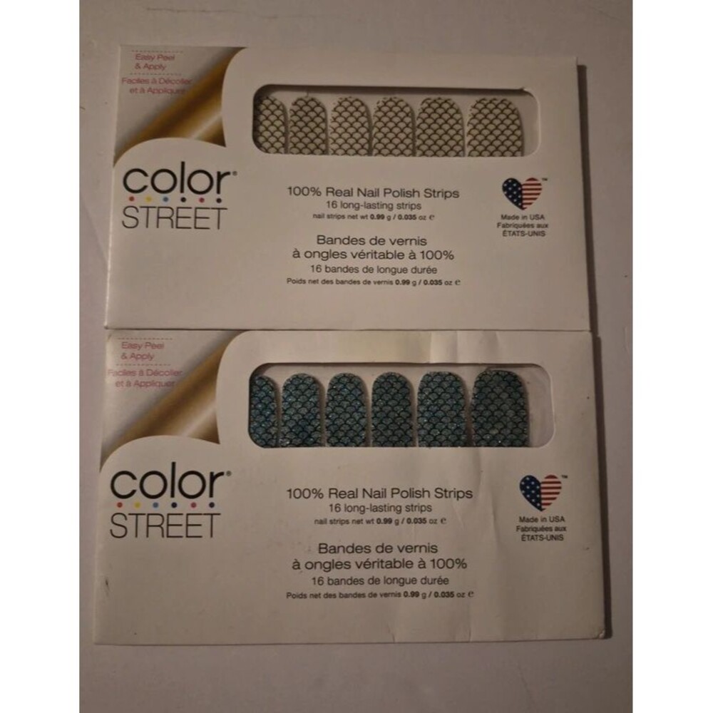 2 Sets of Color Street Nail Polish Strips